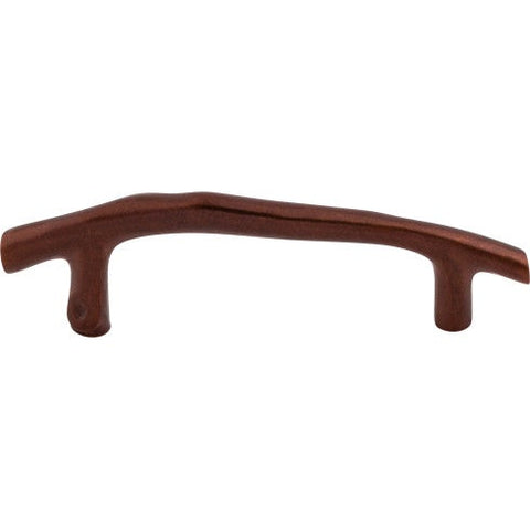 Aspen Twig Pull 3 1/2 Inch (c-c) - Mahogany Bronze - MCB