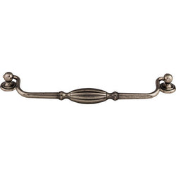 Tuscany Drop Pull Large 8 13/16 Inch (c-c) - Pewter Antique -