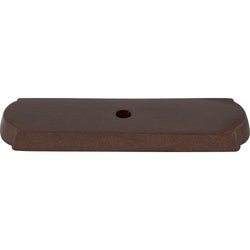 Aspen Rectangle Backplate 2 1/2 Inch - Mahogany Bronze - MCB