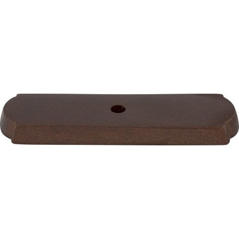 Aspen Rectangle Backplate 2 1/2 Inch - Mahogany Bronze - MCB