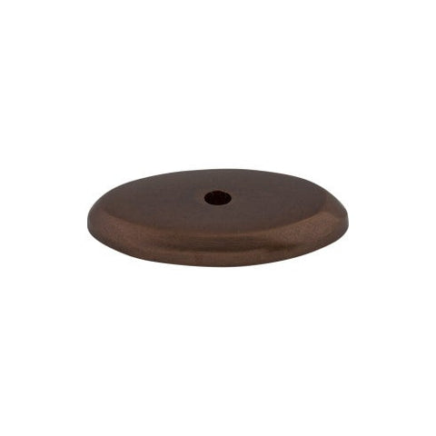 Aspen Oval Backplate 1 1/2 Inch - Mahogany Bronze - MCB