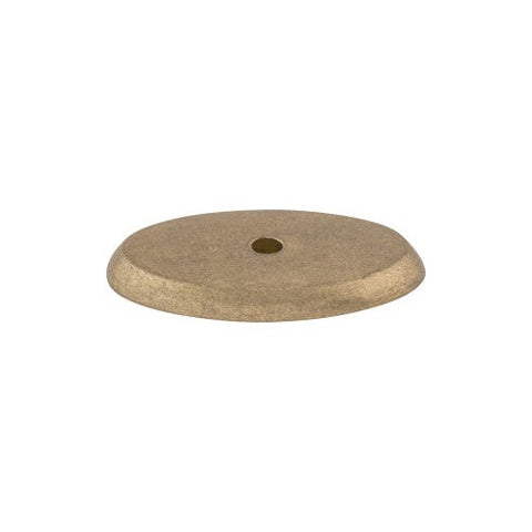 Aspen Oval Backplate 1 3/4 Inch - Light Bronze - LB