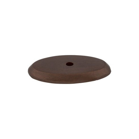 Aspen Oval Backplate 1 3/4 Inch - Mahogany Bronze - MCB