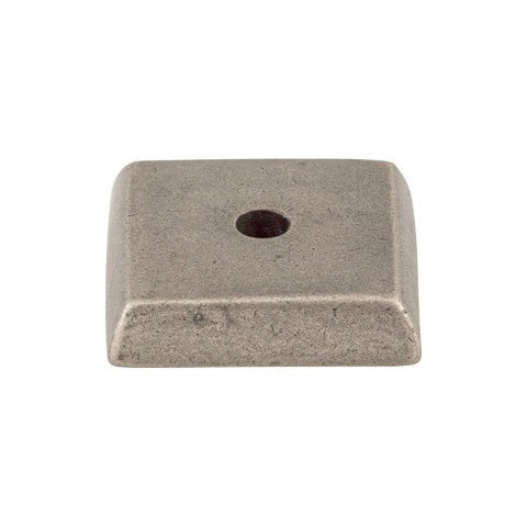 Aspen Square Backplate 7/8 Inch - Silicon Bronze Light - SBL