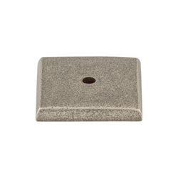 Aspen Square Backplate 1 1/4 Inch - Silicon Bronze Light - SBL