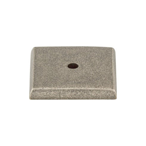 Aspen Square Backplate 1 1/4 Inch - Silicon Bronze Light - SBL