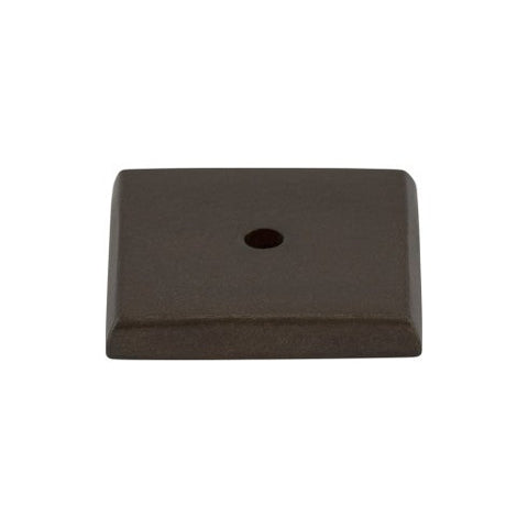 Aspen Square Backplate 1 1/4 Inch - Medium Bronze - MB