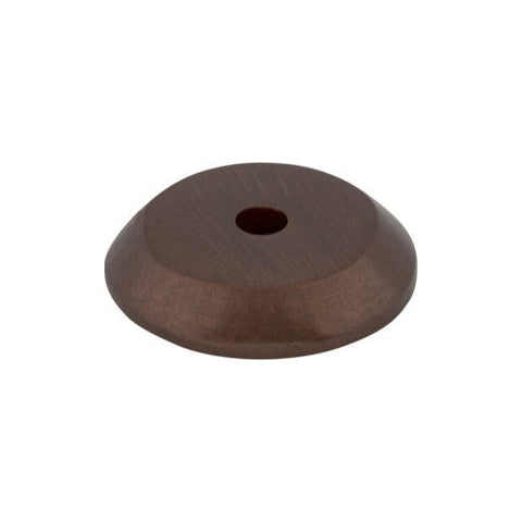 Aspen Round Backplate 7/8 Inch - Mahogany Bronze - MCB