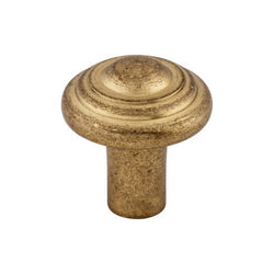 Aspen Button Knob 1 1/4 Inch - Light Bronze - LB