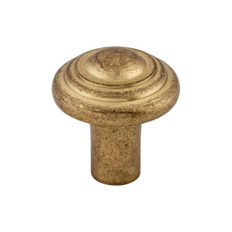 Aspen Button Knob 1 1/4 Inch - Light Bronze - LB