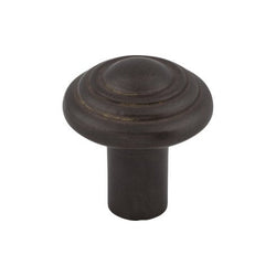 Aspen Button Knob 1 1/4 Inch - Medium Bronze - MB