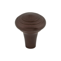 Aspen Peak Knob 1 Inch - Mahogany Bronze - MCB