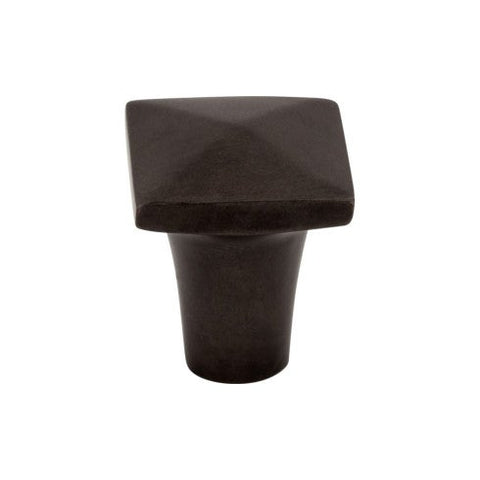 Aspen Square Knob 7/8 Inch - Medium Bronze - MB