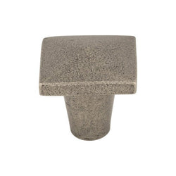 Aspen Square Knob 1 1/4 Inch - Silicon Bronze Light - SBL