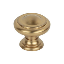 Dome Knob 1 1/8 Inch - Honey Bronze - HB