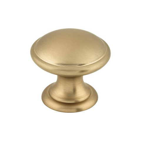 Rounded Knob 1 1/4 Inch - Brushed Bronze - BB