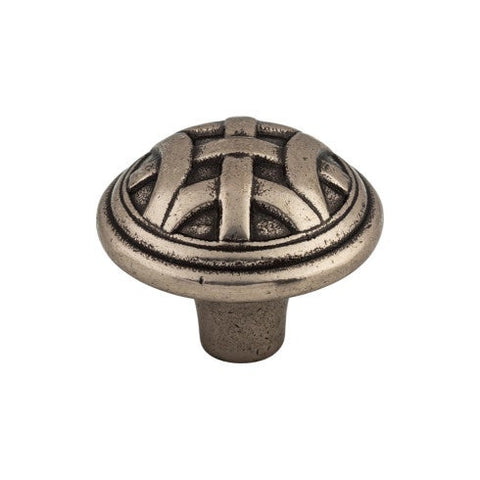 Celtic Knob Large 1 1/4 Inch - Pewter Antique - PTA