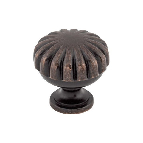 Melon Knob 1 1/4 Inch - Tuscan Bronze - TB