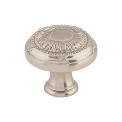 Ribbon Knob 1 1/8 Inch - Brushed Satin Nickel - BSN