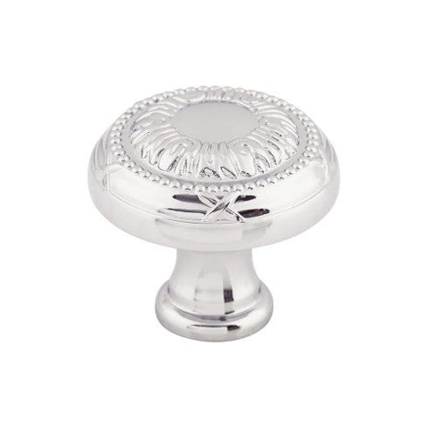 Ribbon Knob 1 1/8 Inch - Polished Chrome - PC