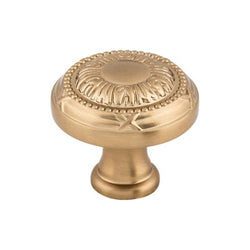 Ribbon Knob 1 1/8 Inch - Brushed Bronze - BB