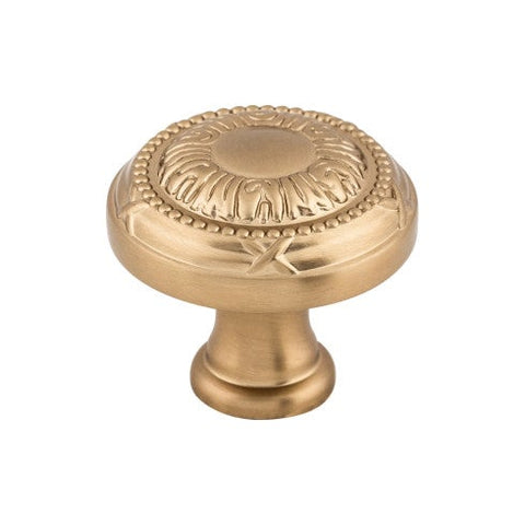 Ribbon Knob 1 1/8 Inch - Brushed Bronze - BB