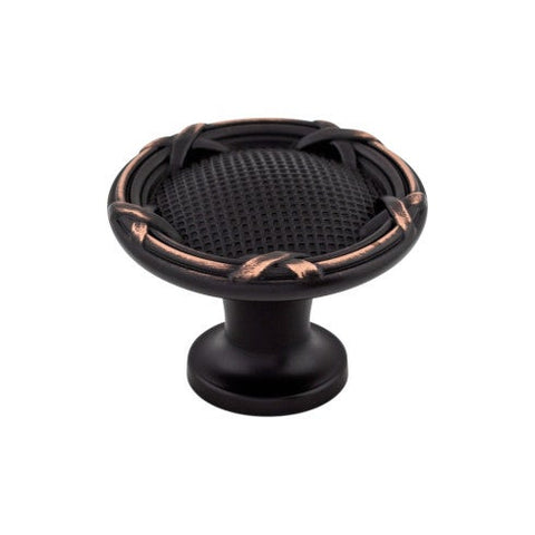 Ribbon & Reed Knob 1 1/4 Inch - Tuscan Bronze - TB