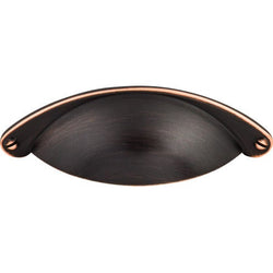 Arendal Cup Pull 2 1/2 Inch (c-c) - Tuscan Bronze - TB