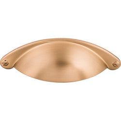 Arendal Cup Pull 2 1/2 Inch (c-c) - Brushed Bronze - BB