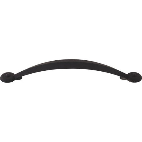 Angle Pull 5 1/16 Inch (c-c) - Flat Black - BLK