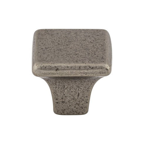 Square Knob 1 1/4 Inch - Cast Iron - CI