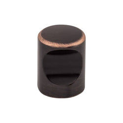 Indent Knob 3/4 Inch - Tuscan Bronze - TB