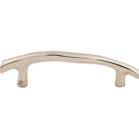 Aspen II Twig Pull 5 Inch (c-c) - Polished Nickel - PN