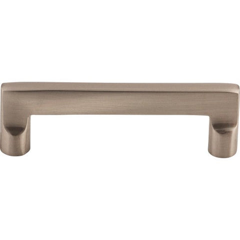 Aspen II Flat Sided Pull 4 Inch (c-c) - Brushed Satin Nickel -