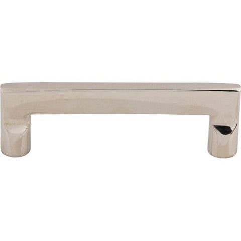 Aspen II Flat Sided Pull 4 Inch (c-c) - Polished Nickel - PN