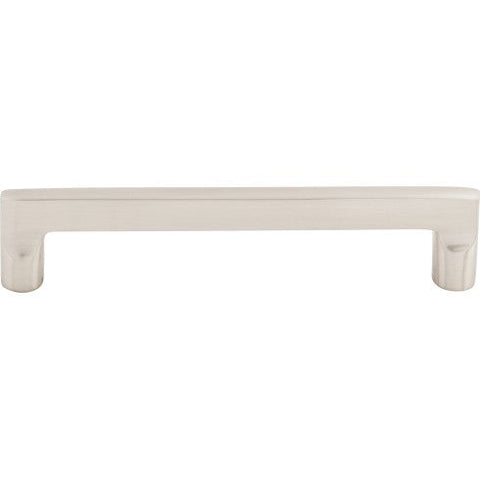 Aspen II Flat Sided Pull 6 Inch (c-c) - Brushed Satin Nickel -