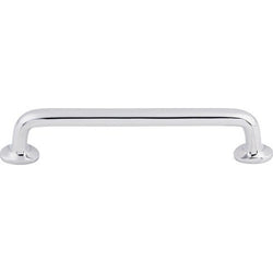 Aspen II Rounded Pull 6 Inch (c-c) - Polished Chrome - PC