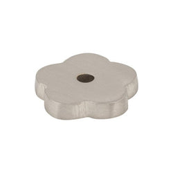 Aspen II Flower Backplate 1 Inch - Brushed Satin Nickel - BSN