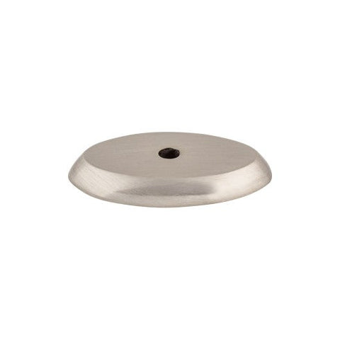 Aspen II Oval Backplate 1 1/2 Inch - Brushed Satin Nickel - BS