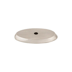 Aspen II Oval Backplate 1 3/4 Inch - Brushed Satin Nickel - BS