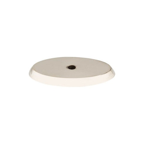 Aspen II Oval Backplate 1 3/4 Inch - Polished Nickel - PN