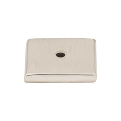 Aspen II Square  Backplate 1 1/4 Inch - Brushed Satin Nickel -