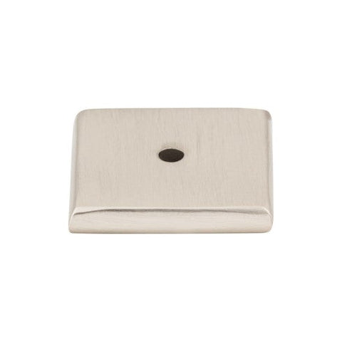 Aspen II Square  Backplate 1 1/4 Inch - Brushed Satin Nickel -