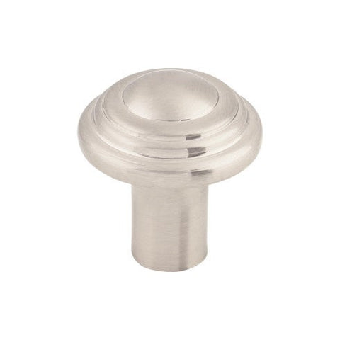 Aspen II Button Knob 1 1/4 Inch - Brushed Satin Nickel - BSN