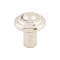 Aspen II Button Knob 1 1/4 Inch - Polished Nickel - PN