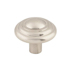 Aspen II Button Knob 1 3/4 Inch - Brushed Satin Nickel - BSN