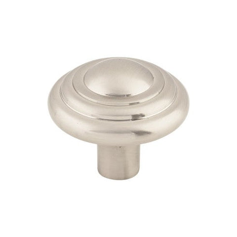 Aspen II Button Knob 1 3/4 Inch - Brushed Satin Nickel - BSN