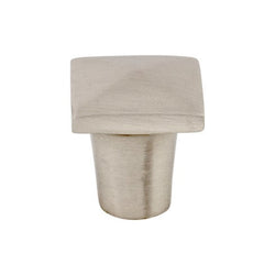 Aspen II Square Knob 3/4 Inch - Brushed Satin Nickel - BSN