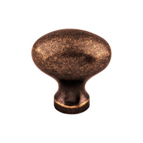 Egg Knob 1 1/4 Inch - Antique Copper - AC