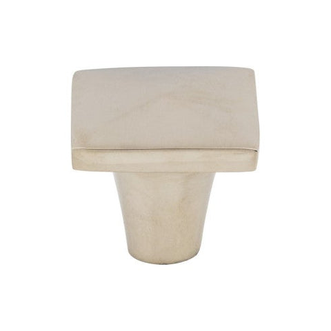 Aspen II Square Knob 1 1/4 Inch - Polished Nickel - PN